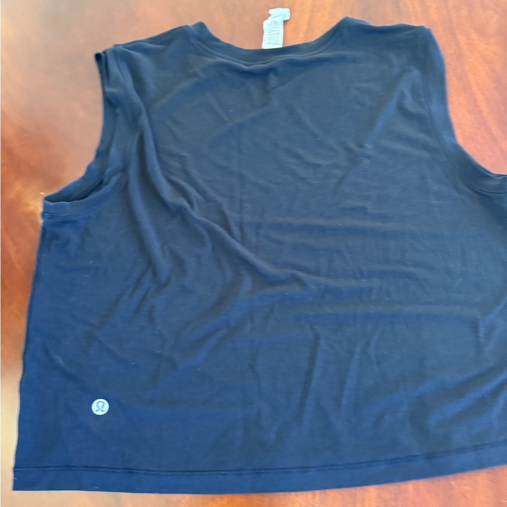 Lululemon Black Muscle Tank